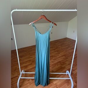 Aerie Teal Maxi Dress